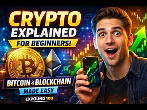 Crypto Explained for Beginners | How Cryptocurrency Works | Bitcoin & Blockchain Made Easy