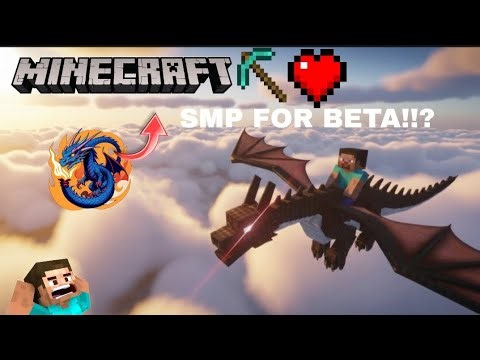 Dragon SMP for Minecraft Beta Edition?! | Minecraft dragon smp | VoiD