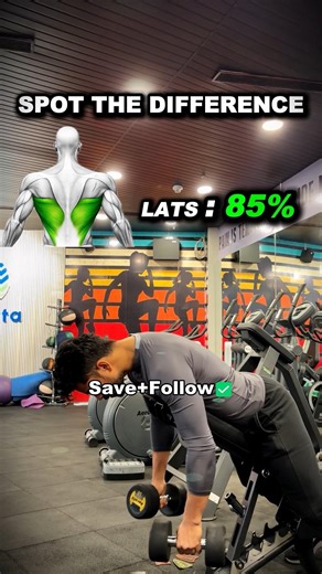 How to grow Your back for best lats (Spot the Difference) #shorts #workouttips #backworkout