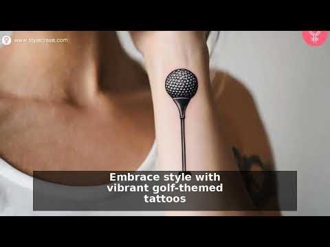 Top 8 Stunning Golf Tattoo Ideas to Show Your Passion (2024)