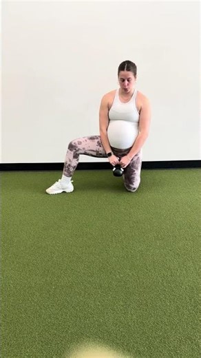 HK Weighted Lateral Shifts #prenatalfitness #adductors #lowerbodyworkout