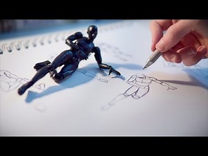 Practice Gesture Drawing With Me | 1, 3 & 5 Minute Poses