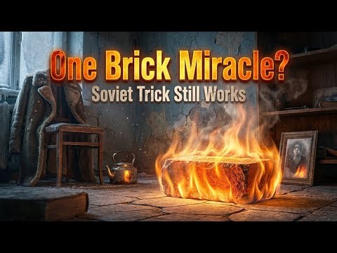 The Soviet One Brick Heater That Kept Rooms Warm Without Fire