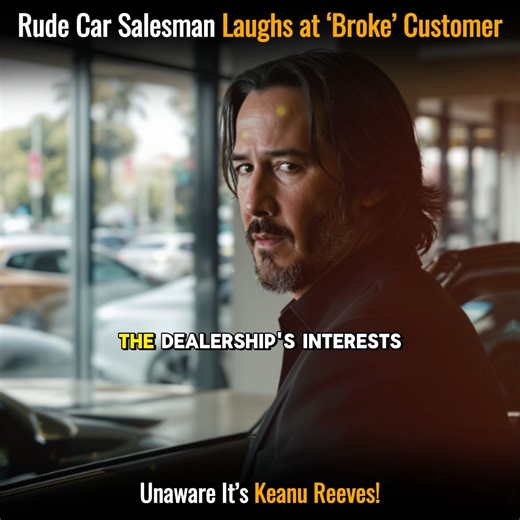 Rude Car Salesman Laughs at ‘Broke’ Customer—Unaware It’s Keanu Reeves!" #KeanuReeves #keanureevesfan #keanureevesofficial #story #kindness #heartwarmingstories #emotionalstories | Now You Know The Rest Of The Story