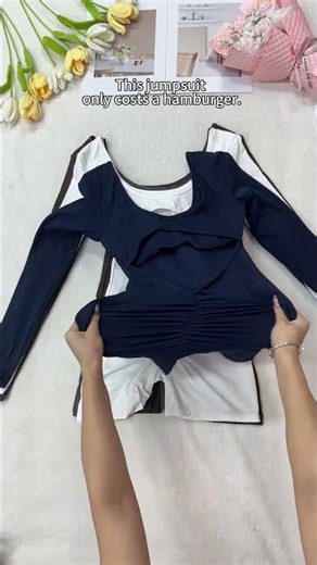 Workout in Style: Long Sleeve Bodycon Jumpsuit