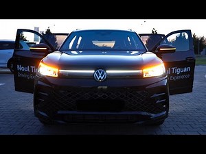 New Volkswagen Tiguan R-Line Night Lights Interior - Exterior