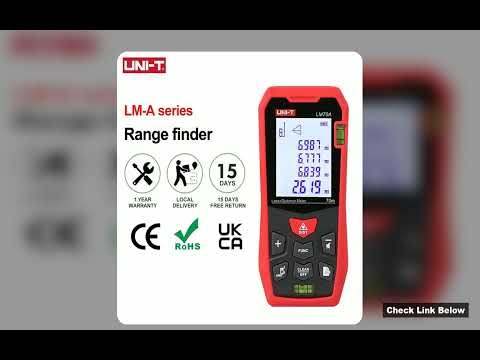 UNIT Laser Rangefinder LM50A LM70A LM100A LM120A Laser Distance Meter Digital Range Finder Tape Meas