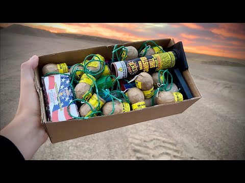 I Found a Small Box of Fireworks!