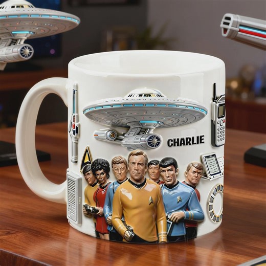 Personalized Star Trek Tumbler Custom Name Sci-fi Space Coffee Mug USS Enterprise Crew 20oz Drinkware Gift for Trekkie Movie Fan Birthday - Etsy
