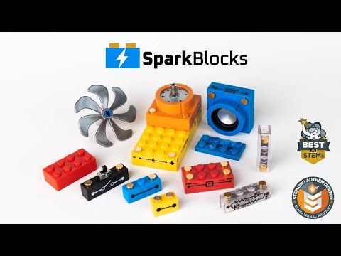 Now on Kickstarter: SparkBlocks - STEM Blocks That Click Onto Building Bricks
