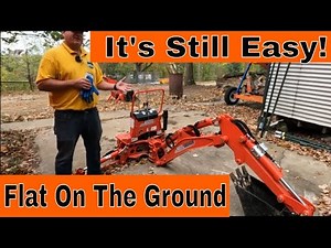 How To Install The Backhoe On The Kioti CS2520S #356