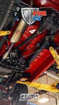 Check out the underside of this 1967 Jeepster Commando 4wd restoration! #offroad #jeep #restoration