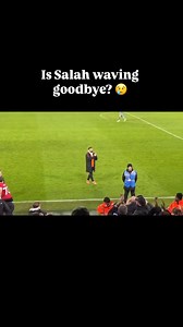 Oh no… this isn’t a good look. Do you think Mo Salah is waving goodbye and leaving the club in January after AFCON? 😭 | Liverpool Goals