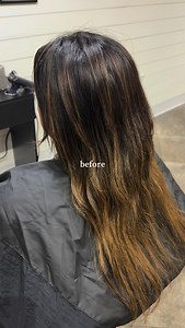 Before and after: big chop face frame medium layers! If you’re searching for how to refresh your shape, or start healthy hair again, this is your sign! ✨ ##mediumlayers##faceframe##hairchop## murrietahairsalon##temeculahairstylist | Smith Hair Salon