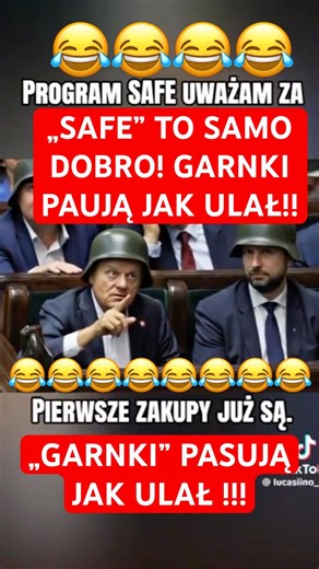 DONALD TUSK I RESZTA RZĄDU MOCNO WDRAŻAJĄ PROGRAM „SAFE”! OTO ICH PIERWSZY SPRZĘT Z TEGO PROGRAMU!!!