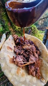 What happens when beef shoulder is cooked low and slow