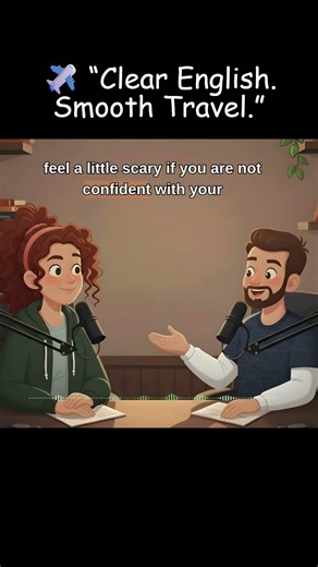 English Podcast Conversation for English Learners | At The Airport #englishpodcast