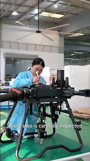Your heavy-lift drone v180, capable of lifting 180kg, is on the way!