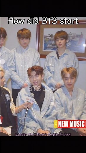 How did BTS start? #bts #rm #btsshorts #btsedits