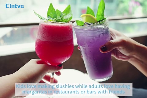 Commercial Margarita Machine,8 Gallon 1050W 110V Large Slushy & Margarita & Frozen Drink Maker,30L Electric Icey Slushie Machine for Cocktail Beverage Wine Daiquiri Lemonade etc.