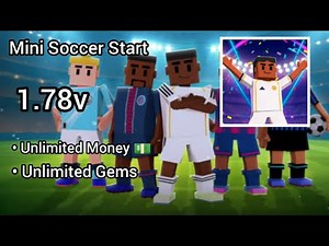 MINI SOCCER STAR MOD APK v1.78 ( Unlimited Money | Unlimited Gems )
