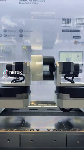 MOTOR SYNCHRONIZATION We found these synchronized motors at the #TIMTOS 2025 international machine show in Taiwan. So satisfying and shows the precision and reliability of these machine parts! -------------------------------- Find us on social media: INSTAGRAM: https://www.instagram.com/action.box/ TIKTOK: https://www.tiktok.com/@action.box YOUTUBE: https://www.youtube.com/actionbox WEBSITE: https://actionbox.ca/ -------------------------------- About Us: At Action BOX, our focus is to bring oth