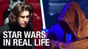 13M views · 255K shares | Star Wars Prank In Real Life! Get a saber: amzn.to/2q3CmqU LIKE MY PAGE: Stuart Edge Tag a friend that would run away! | Stuart Edge | Facebook