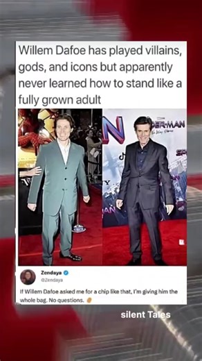 Willem Defoe played villains, gods,and iconics but apparently never learned,,,