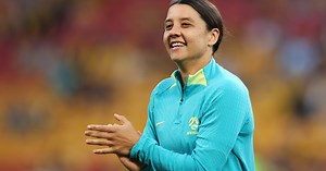 Sam Kerr's heartfelt message amid her plans for young players