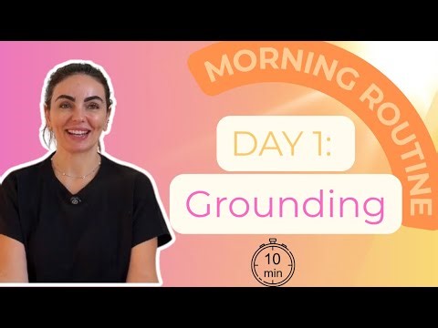 10-Minute Morning Routine | DAY 1: Grounding | ASMR