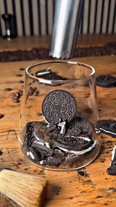 Oreo Iced Latte Asmr | Latteartcity