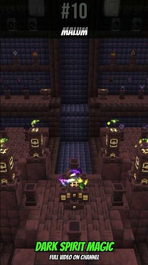 Dark Soul Magic in Minecraft 💀 Malum Mod