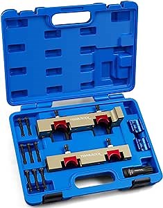 Camshaft Locking Alignment Timing Tool Kit, Compatible with Mercedes Benz M133 M270 M274 M264 Engine, 15pcs Tool kit with Carrying Case,270589016100 270589006100