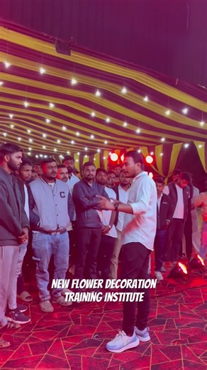 New Flower Decoration Training Institute | Lights Work class