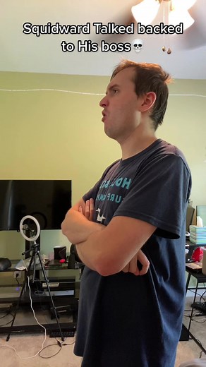Squidward Talks Back to Mr. Krabs