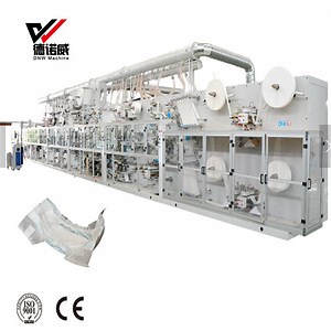 [Hot Item] Hot Sale Full Automatic New Born Baby Diaper Making Machine Various Styles