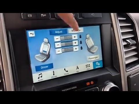 2018 Ford F-350 Multicontour Seats with Active Motion