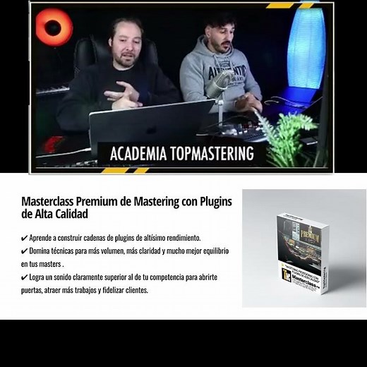 OFERTA PARA ACCEDER A MI ACADEMIA DE MEZCLA Y MASTERIZACIÓN #shorts