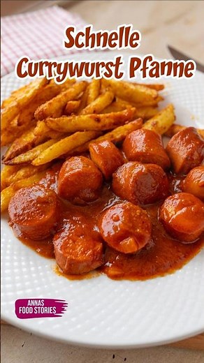 Einfach und Lecker - Currywurst Pfanne mit toller Currysauce - schnelles Mittagessen Rezept