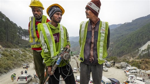 What do the rat-hole miners do when they're not rat-hole mining?