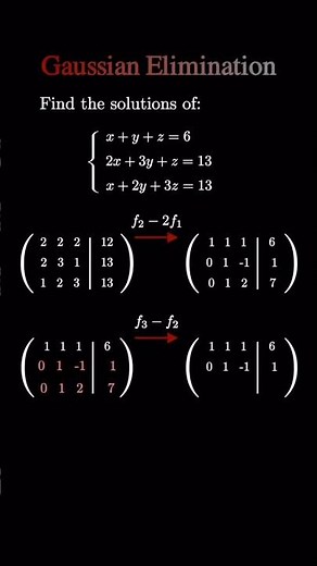 Gaussian Elimination