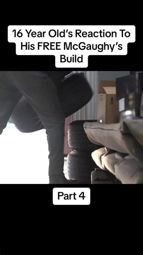 16 Year Old’s Reaction To His FREE McGaughy’s Build Revealed at High School