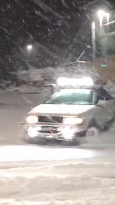 Imagine tackling your next snow day with this lifted 1.8T-powered 1990 Audi Coupe Quattro #bringatrailer #snowdriving #Audi | Bring a Trailer