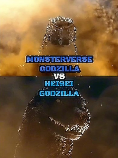 PS4 MONSTERVERSE Godzilla Vs PS4 Heisei Godzilla