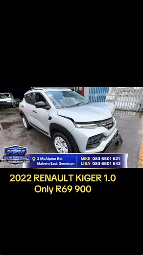 2022 Renault Kiger 1.0 for Sale – Only R69,900!
