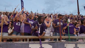 #SFAFamilyDay and SFA Football under the bright lights here in Nacogdoches makes for an awesome night! 🤠 Tailgating activities have been great and we look forward to seeing everyone at the 7 p.m. kickoff vs McNeese. #AxeEm | Stephen F. Austin State University