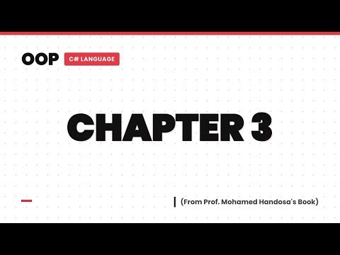 C# OOP - Chapter 3