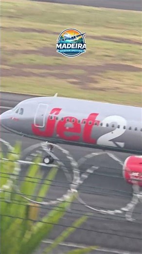 JET2 A321neo takeoff at Madeira Airport #aviation