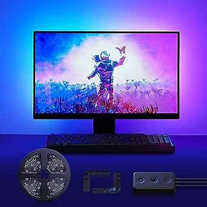 Lytmi Immersion Monitor Backlight for Windows PC - Epoxy Light Strip, 25-27 Inch