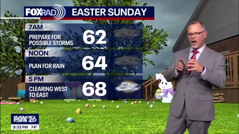 Houston weather: Warm, humid weather building in